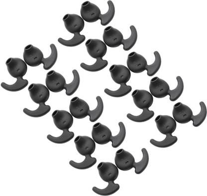 Qweezer 20 Pcs (10 Pair) For S7 samsung level earbuds black earbuds for level In The Ear Headphone Cushion