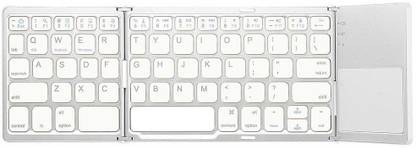 Un-Tech Foldable Bluetooth Keyboard Bluetooth Handheld Tablet Keyboard Compatible with Desktop, Laptop, Tablet, iPad, Mac