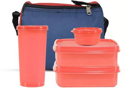 little monkey lnch box_ 4 Containers Lunch Box