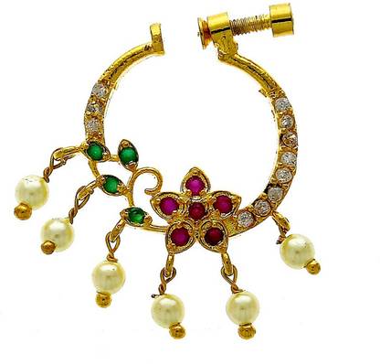 Anuradha Art jewellery Metal Nathiya