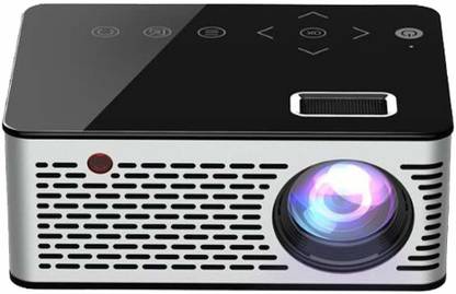 RHONNIUM ™ T200 1080P Mini LED Projector for Smart Phone Projector 500 lm LCD Corded Mobiles Portable Projector