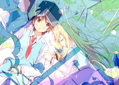 Athah Anime Sakurasou No Pet Na Kanojo Mashiro Shiina Sorata Kanda 13*19 inches Wall Poster Matte Finish Paper Print