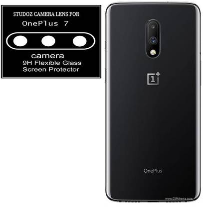 STUDOZ Back Camera Lens Ring Guard Protector for OnePlus7 [9H Flexible] Bubble-Free, Anti-Scratch