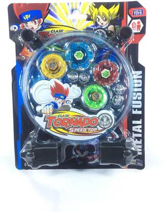 Mubco Beyblade Set Of 4(MultiColor)