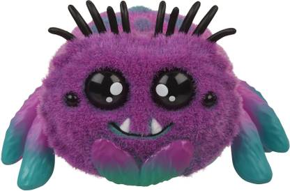 YELLIES Toofy Spooder; Voice-Activated Spider Pet; Ages 5 and up Wigglers