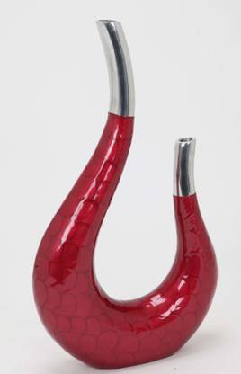 ALNICO Aluminium Casted Glossy Finish Aluminium Vase