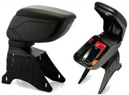 MOTORMART Black Arm Rest for Terrano Car Armrest