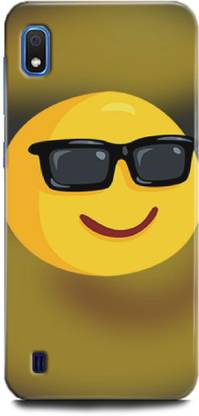 INDICRAFT Back Cover for Samsung Galaxy A10, Emoji, Printed