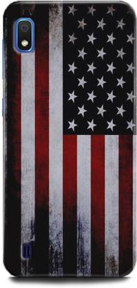 INDICRAFT Back Cover for Samsung Galaxy A10, American Flag, Printed