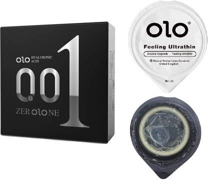 Olo Feeling Ultrathin 0.01 Latex condom Condom