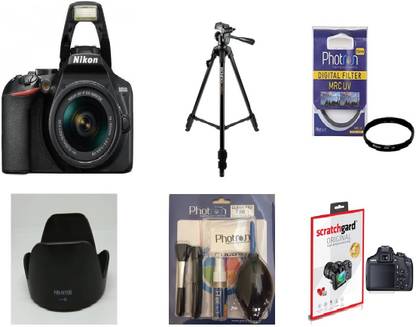 NIKON D3500 (With Basic Accessory Kit) DSLR Camera AF-P DX NIKKOR 18-55mm f/3.5-5.6G VR