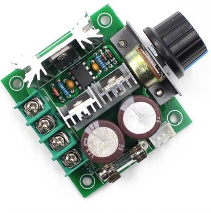 Solnoi Electronics Pulse Width Modulation PWM 12V-40V 10A DC Motor Speed Control Switch 13KHz Motor Control Electronic Hobby Kit