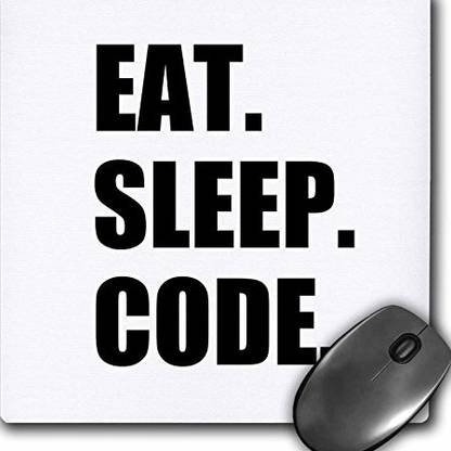 3dRose Coder Programmer Love to Program Coding Mouse Pad mp Non Slip Base Dual Sided Mousepad