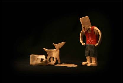 Funny Doll Wallpaper Paper Print