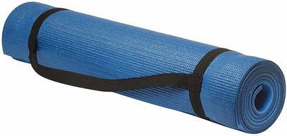 FITKIT FT2YM01 Synthetic Yoga Mat, 5mm (Blue/Indigo) Blue 5 mm Yoga Mat