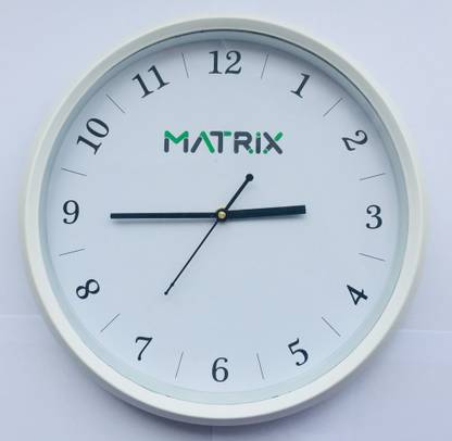 MATRIX Analog 6 cm X 30 cm Wall Clock