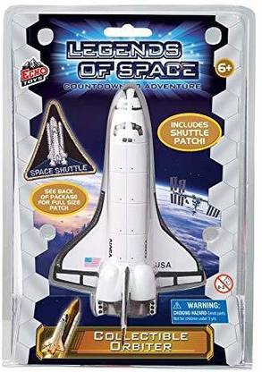 echo Toys Legends of SpaceCollectible Space Shuttle Orbiter with Patch