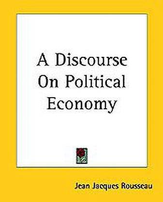A Discourse On Political Economy
