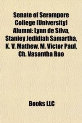 Senate of Serampore College (University) Alumni