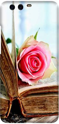 LEEMARA Back Cover for Huawei P10 Plus (VKY - L29, L09) - Pink Flower, Printed Back Cover