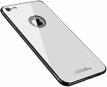RKMG Back Cover for Apple iPhone 7, iPhone 7G Plus | 3D Glass Back Case Shock Proof TPU Bumper Case