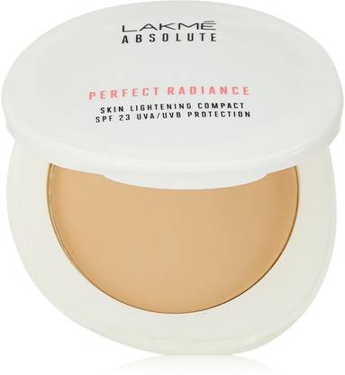Lakmé Absolute Perfect Radiance Skin Lightening Compact SPF 23 UVA/UVB Protection-Beige Honey Compact