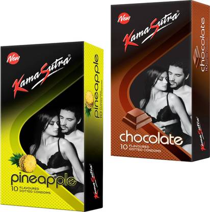 Kamasutra CHOCOLATE_PINEAPPLE Flavour Condom Condom