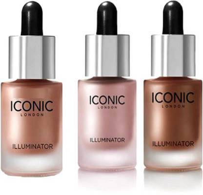 UZAN ICONIC LONDON ILLUMINATOR HIGHLIGHTER PACK OF 3 Highlighter