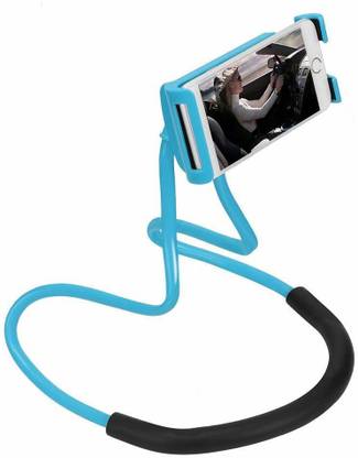 Maartiza Neck Phone Holder with 360 Portable Mini Tripod Rotation Stand Mobile Holder
