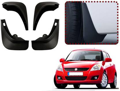 Auto Kite Front Mud Guard, Rear Mud Guard For Maruti Swift 2010