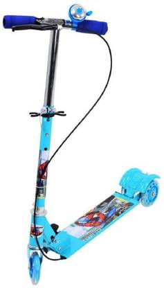Branded 3 Wheel Scooter (PINK) with Height Adjustment & Led Light on Wheel