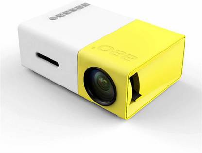 VOLTegIC ™ HDMI USB 3.5mm Jack, Portable LCD Projector Movie Theater Media Player 400 lm LCD Corded Mobiles Portable Projector