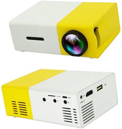 VOLTegIC ® Mini Portable Pocket Projector Home Theater Support 1080p 400 lm LCD Corded Portable Projector