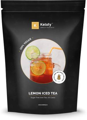 Ketofy Lemon Keto Iced Tea 500g Lemon Iced Tea Pouch