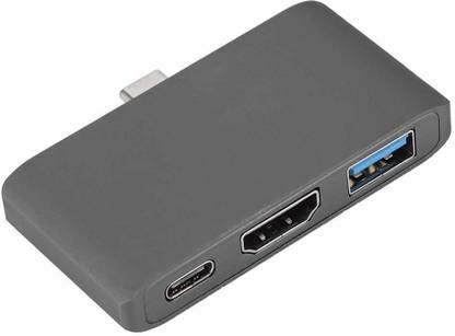 Bhavi Type-C USB Hub, 3 in 1 USB Adapter Charging Docking Station 3in1_TypeC_USB_HDMI_TYPEc_gutka-BH USB Hub
