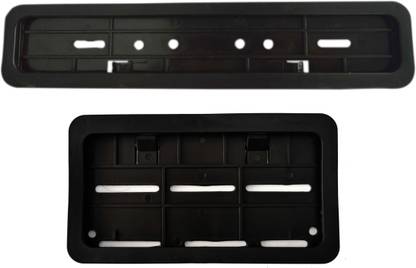 Amazers Choice AM-2W BK 01 Bike Number Plate