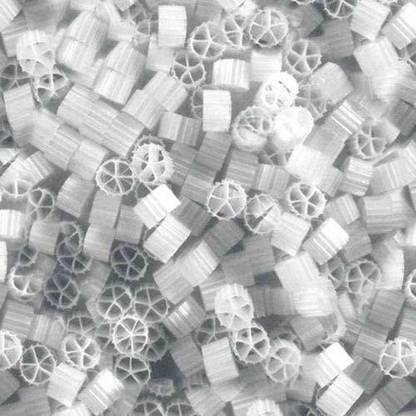 Mr Traders K1 Filter Media MBBR for Aquaponics Hydroponics ponds and aquarium Aquarium Filter Cartridge (1, Pack of 110nos) Aquarium Filter Cartridge