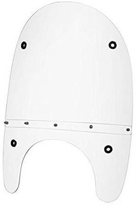 Biking Hub 10877 Bike Fiber Glass Front Windshield Bike Windshield