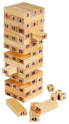 kluzie 54Pcs children Tower toys Kids Educational Toy