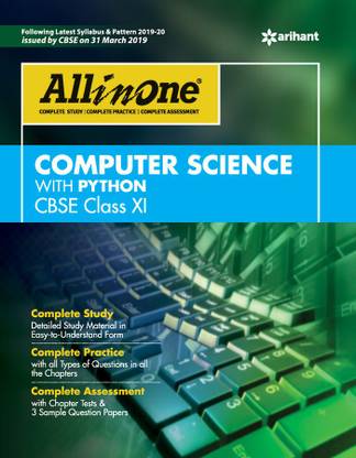 All in One Computer Science with Python Cbse Class 11th