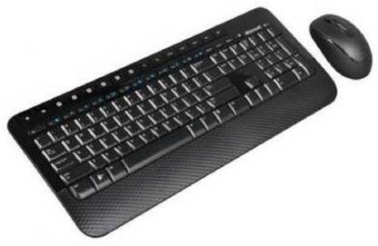 MICROSOFT USB Wireless Keyboard - USB Wireless Mouse - BlueTrack - Tilt Wheel Combo Set