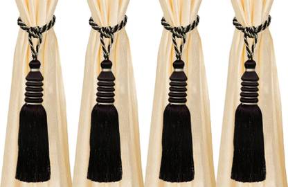 KUBER INDUSTRIES Brown Tieback Hook