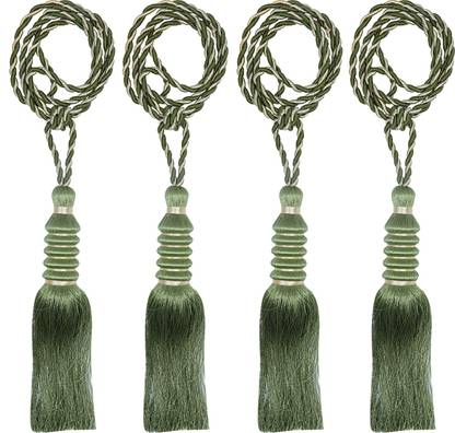 KUBER INDUSTRIES Green Tieback Hook