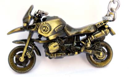 CELWARK Metal Pubg Bike Keyring For Royal Bikes & Cars Key Chain