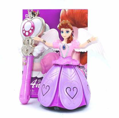 Shopme Store Big Size and Latest Dancing Fairy Princes robot doll with Lights