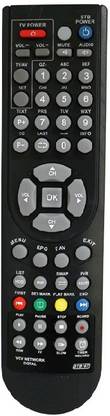 GIFFEN Compatibae remote used for ICC NETWORK DIGITAL / VCV IR DTH-1708 REMOTE FOR DTH ICC NETWORK DIGITAL, VCV Remote Controller