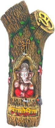 Moonlight Ganesha Wall Hangings for Wall Decor Decorative Showpiece  -  33.274 cm
