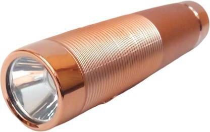 Essony Rose Gold rechargeable led flashlight Torch