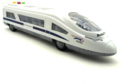Toy Jumble Mumbai Bullet Train Friction Powered Toy with Light and Sound Effects for Kids