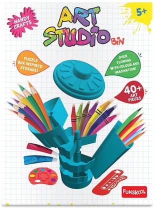 FUNSKOOL Handycrafts Art Studio Bin